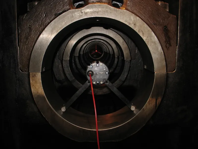 Laser straightness