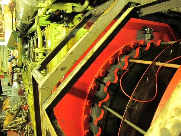 Ευθυγράμμιση με laser κύριας μηχανής ως προς τον ελικοφόρο άξονα (περίπτωση 3)